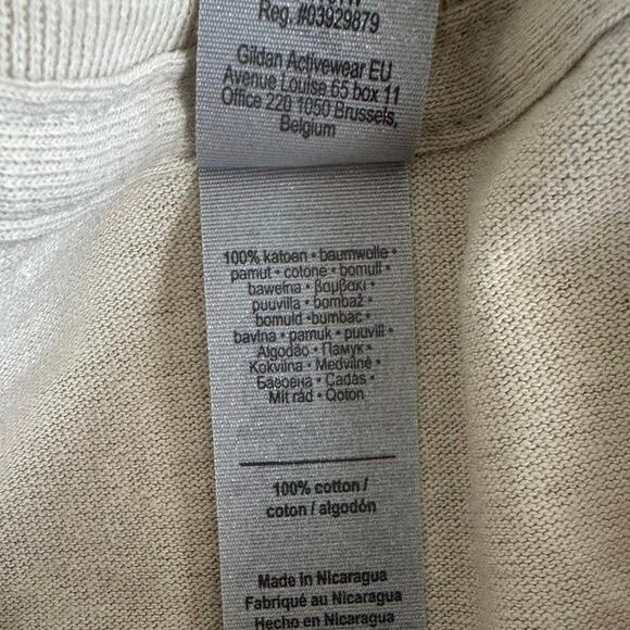 Sarcasm is My Love Language Womens X-Large Tan T-Shirt Short Sleeve - Picture 5 of 6